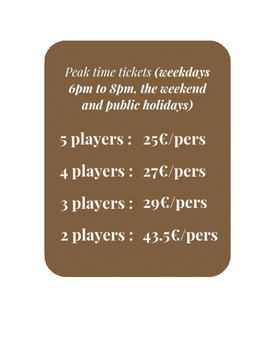 Gamescape reservation rates EN