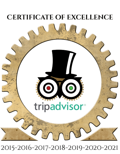 Certificate of excellency trip advisor gamescape paris