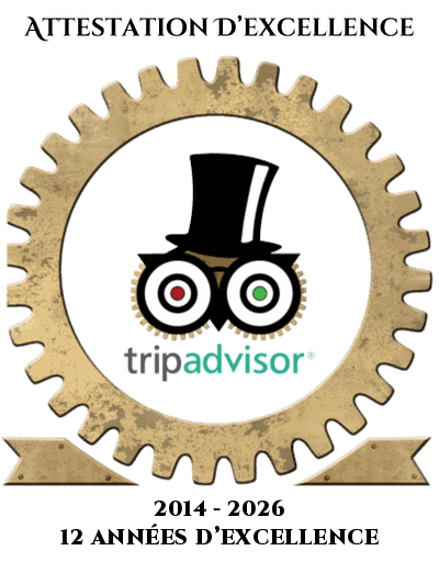 escape game paris - attestation d'excellence trip advisor gamescape