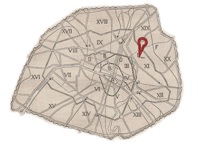 Carte escape game à Paris 11